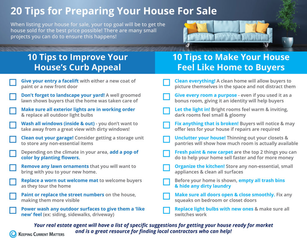 tips to prepare your home for sale salem oregon real estate
